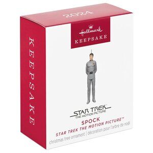 New! Spock Star Trek The Motion Picture Hallmark Keepsake Ornament 2024 Mini